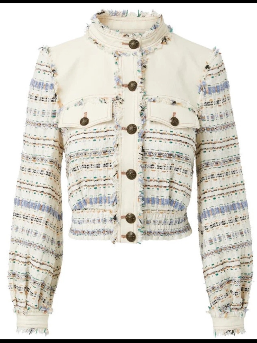 NWT VERONICA BEARD Sz 8
Darren gabardine-paneled‎ tweed